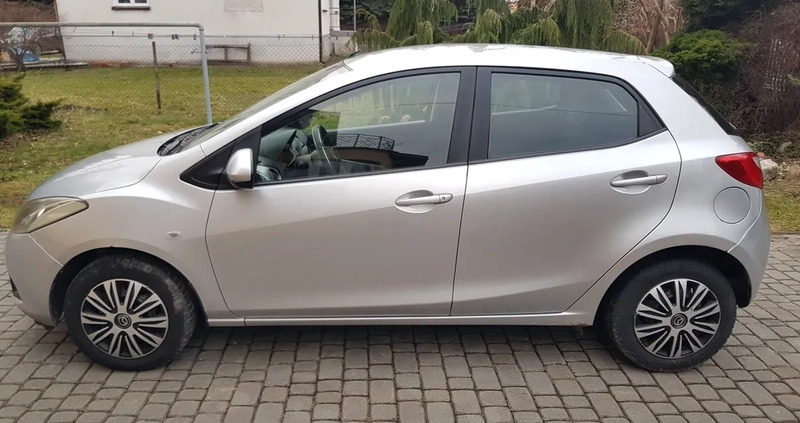 Mazda 2 cena 11000 przebieg: 165347, rok produkcji 2008 z Jaworzyna Śląska małe 154